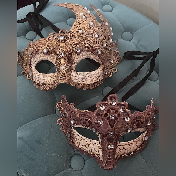 Other - Handcrafted, “Eyes Wide Shut” Mystery Masks